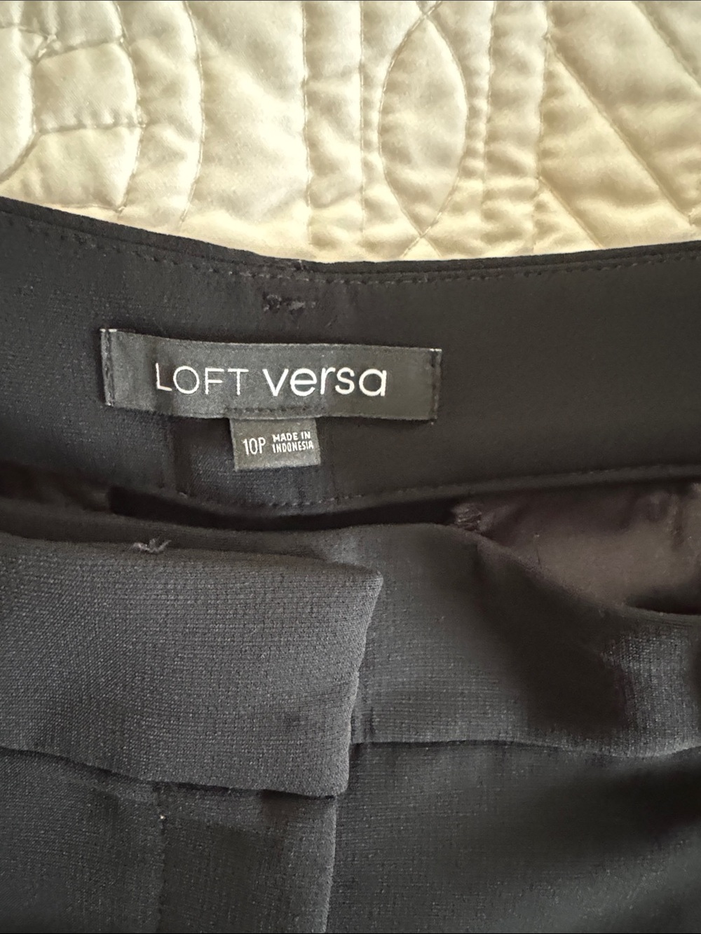 LOFT Versa Black Trousers